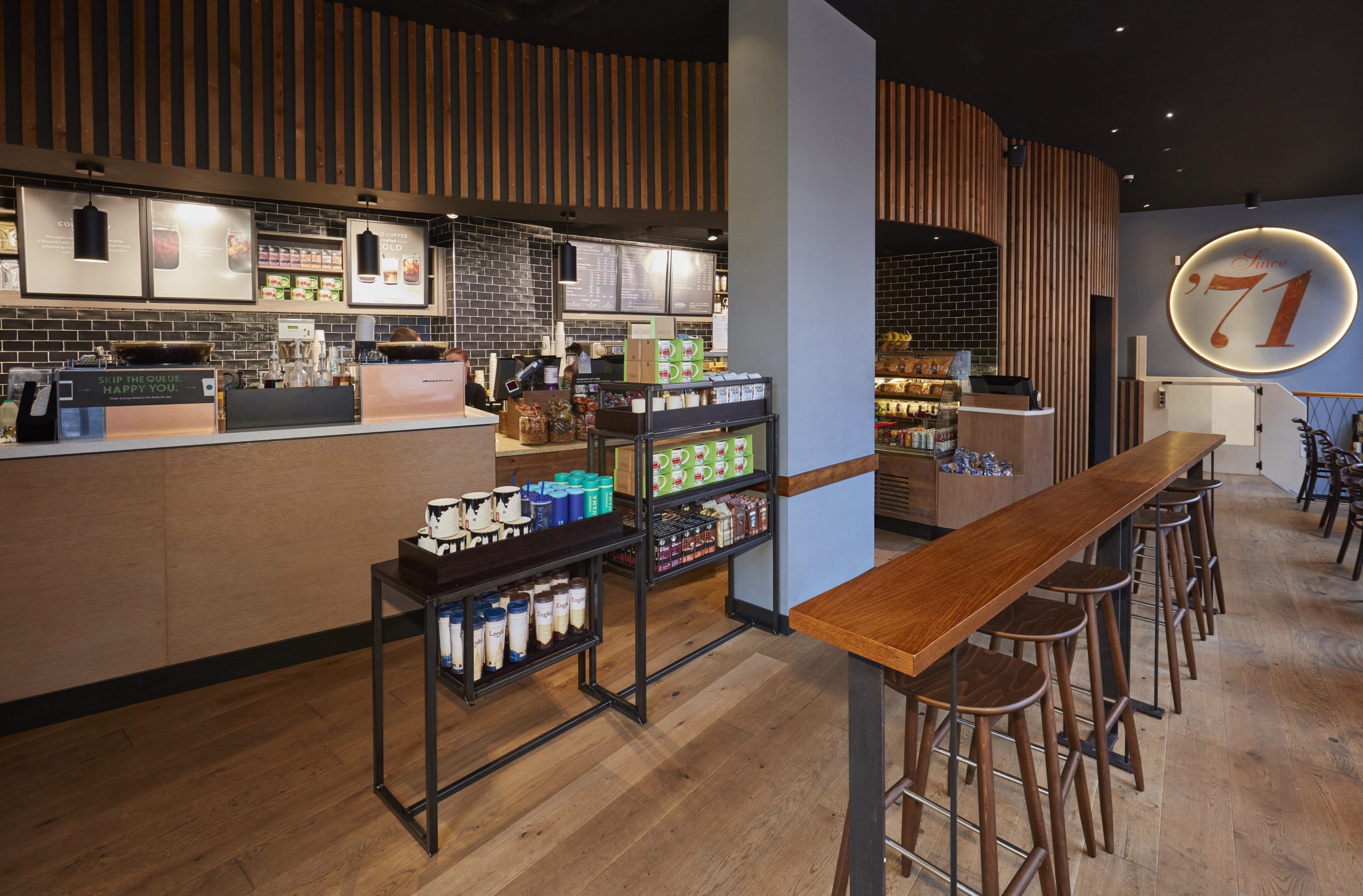 Starbucks branch refit